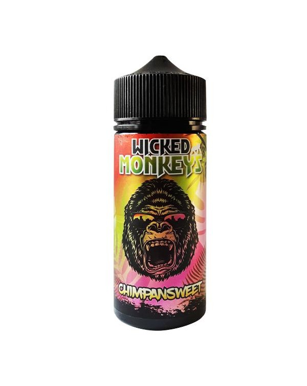 Wicked Monkeys 100ml Shortfill 0mg (70VG/30PG)