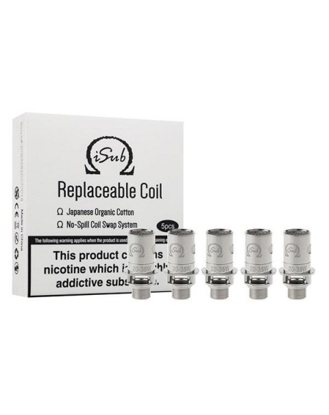 Innokin iSub Coil – 0.2/0.5/1.0/1.2/2.0 Ohm