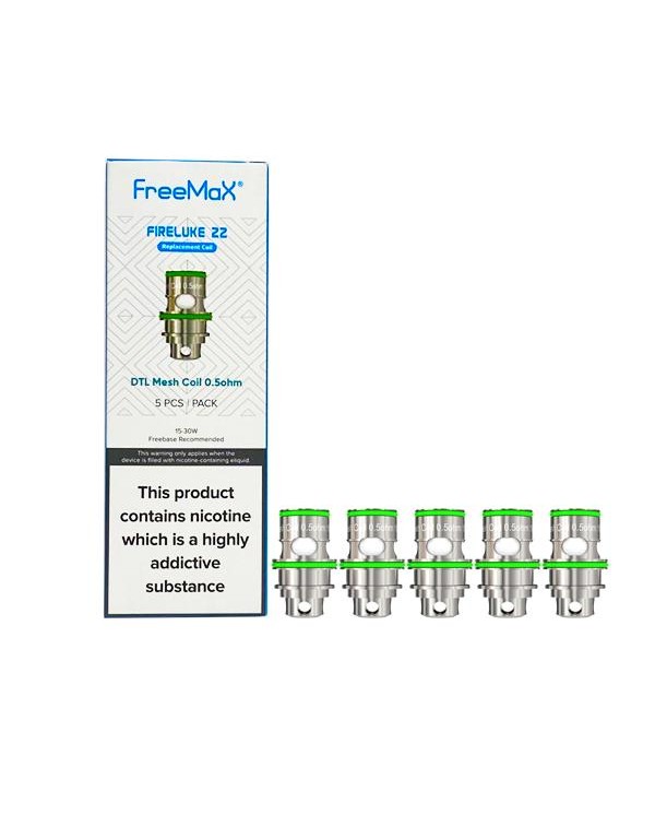 FreeMax Fireluke 22 Replacement Mesh Coils MTL 1.5...