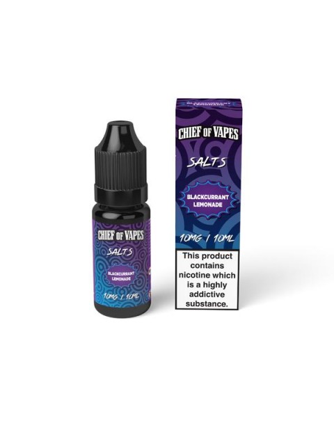 10mg Chief of Vapes Sweets Flavoured Nic Salt 10ml (50VG/50PG)