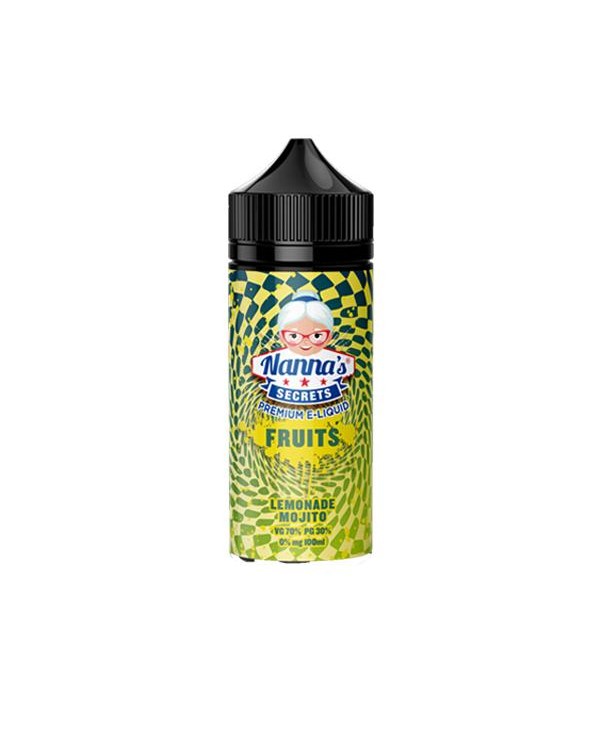 Nanna’s Secret Fruits 0MG 100ml Shortfill (7...