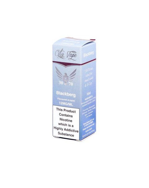 City Vape 18mg 10ml Flavoured E-liquid (30VG/70PG)