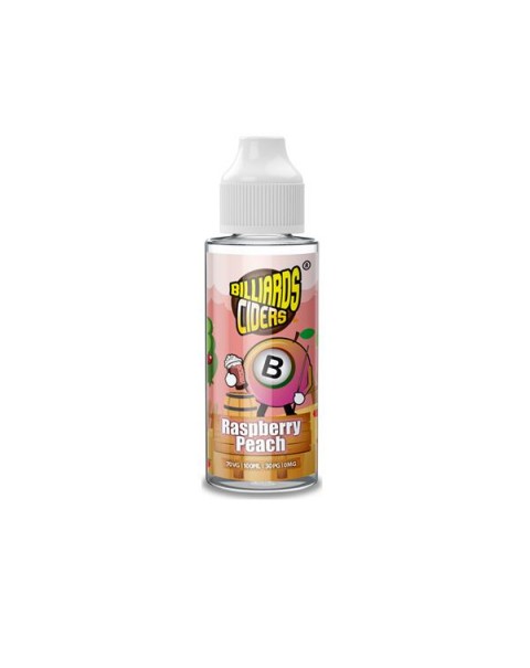 Billiards Ciders Range 100ml Shortfill 0mg (70VG/30PG)