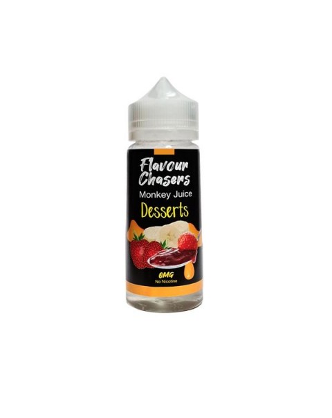 Desserts by Flavour Chasers 100ml Shortfill 0mg (70VG/30PG)