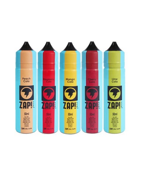 Zap! Juice Vintage Cola 0mg 50ml Shortfill (Free ZAP 18mg Nic Salt)