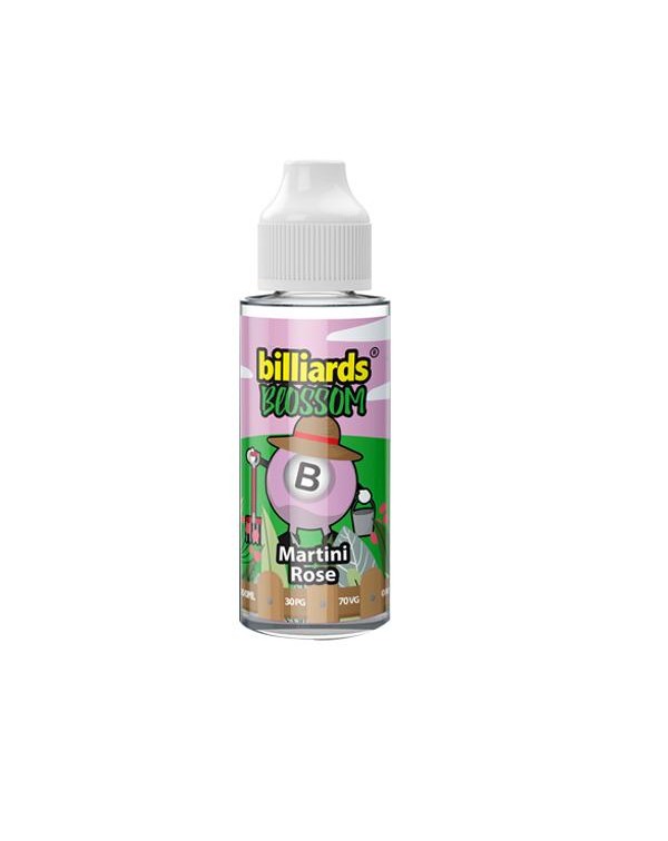 Billiards Blossom Range 100ml Shortfill 0mg (70VG/...