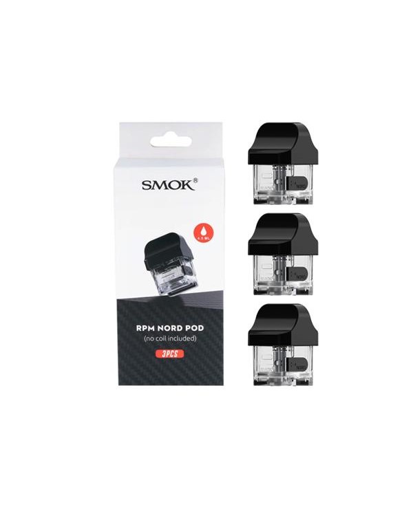 Smok RPM Nord Replacement Pods Large (No Coil Incl...