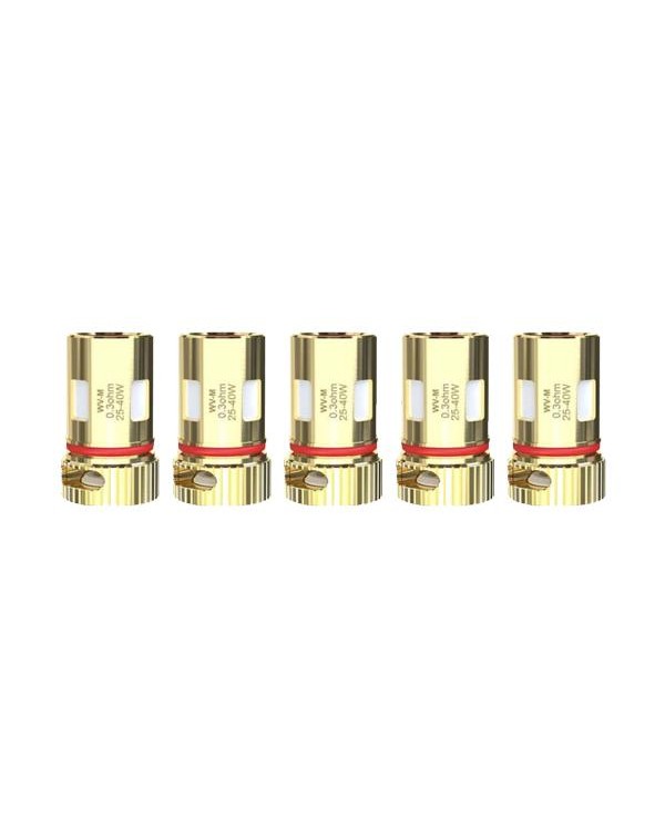 Wismec WV Replacement Coils 0.3ohm Mesh/ 0.8ohm WV...