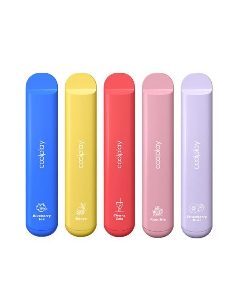 20mg Coolplay X15 Disposable Vape Pod 575 Puffs