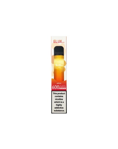 20mg Elux Bar Disposable Vape 600 Puffs