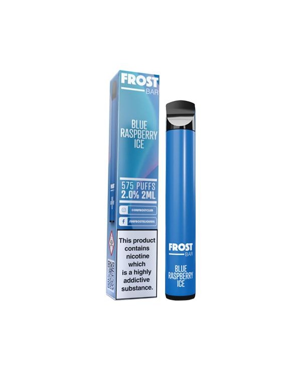 20mg Frost Bar Disposable Vape Kit 575 Puffs