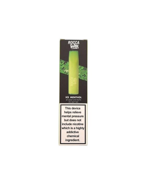 0mg Rocca Bar Disposable Vape Pod 575 Puffs