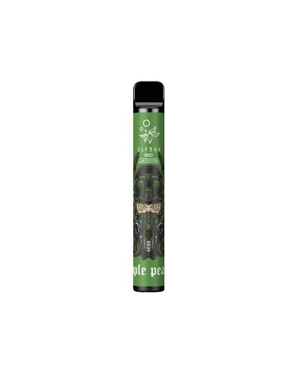 20mg Elf Bar Lux 600 Disposable Pod Device 600 Puf...