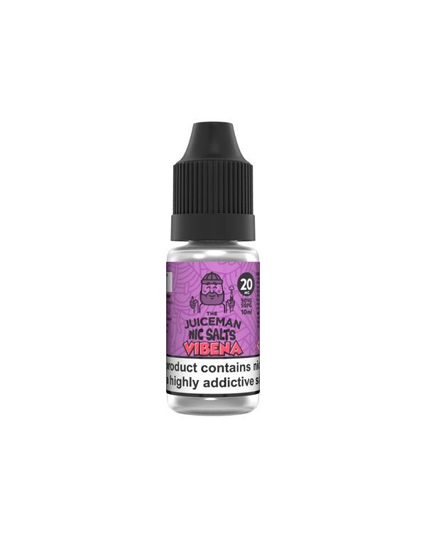 10mg The Juiceman 10ml Flavoured Nic Salt (50VG/50...