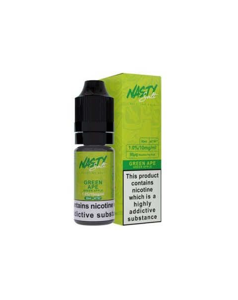 Nasty Salt 20mg 10ML Flavoured Nic Salt (50VG/50PG)