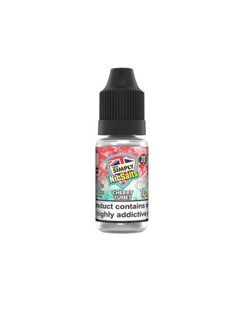 10mg Vape Simply Nic Salts 10ml (50VG/50PG)