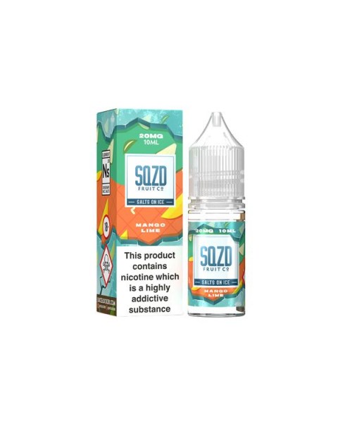 10mg Sqzd On Ice 10ml Nic Salts (50VG/50PG)