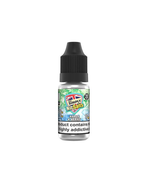 20mg Vape Simply Nic Salts 10ml (50VG/50PG)