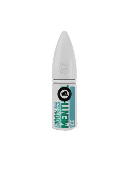 20mg Riot Squad 100% Menthol Range Nic Salts 10ml (50VG/50PG)