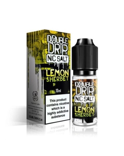 10MG Double Drip  10ML Flavoured Nic Salts E Liquid