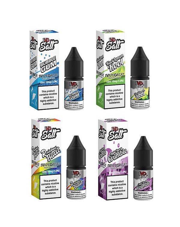 New! I VG Salt 10mg 10ml Nic Salt (50VG/50PG)