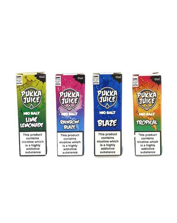 10MG Pukka Juice 10ML Flavoured Nic Salt (50VG/50P...