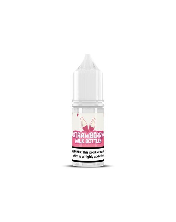 10MG Strawberry Nic Salts by Milk Bottles (50VG-50...