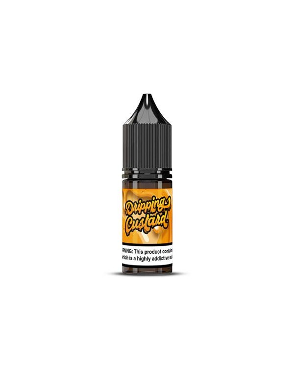 10MG Nic Salts by Dripping Custard (50VG-50PG)