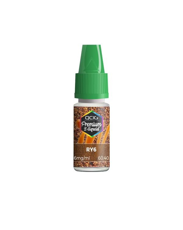 QCig Premium E-Liquids 10ml 0mg (60VG/40PG)