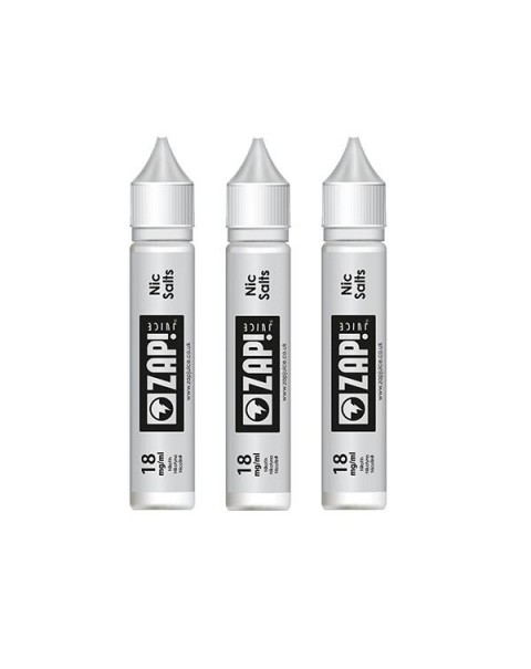 ZAP! Juice 18mg 10ml Nic Salt (70VG-30PG)