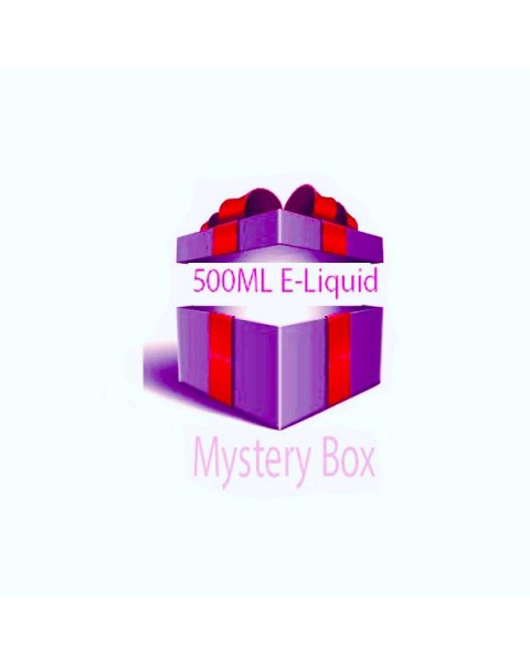 500ml E-liquid MYSTERY BOX + Nic Shots