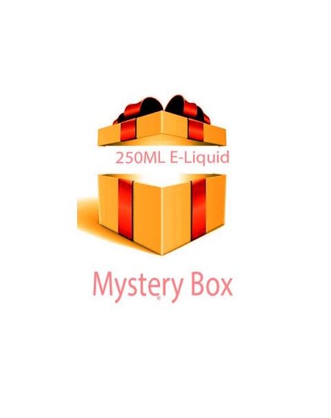 250ml E-liquid MYSTERY BOX + Nic Shots