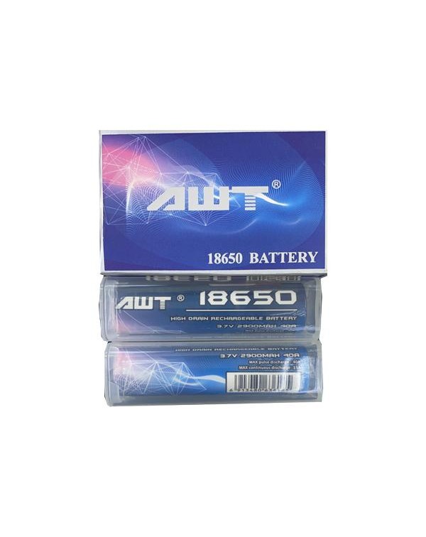 AWT 18650 3.7V 2900mAh 40A Battery