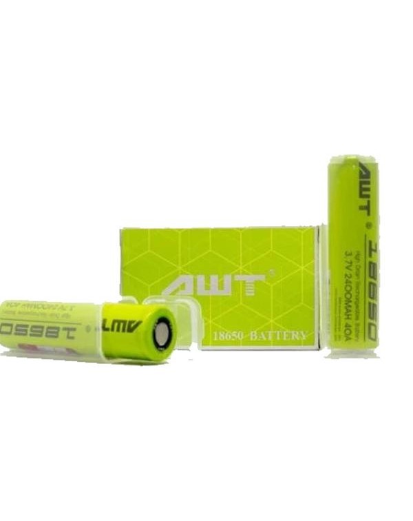 AWT 18650 3.7V 2400mAh 40A Battery