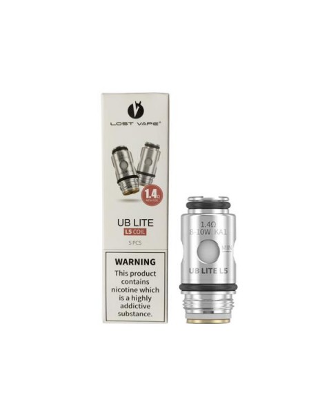 Lost Vape UB Lite Mesh Coils L5 1.4Ω  / L6 1.0Ω / L1 0.4Ω