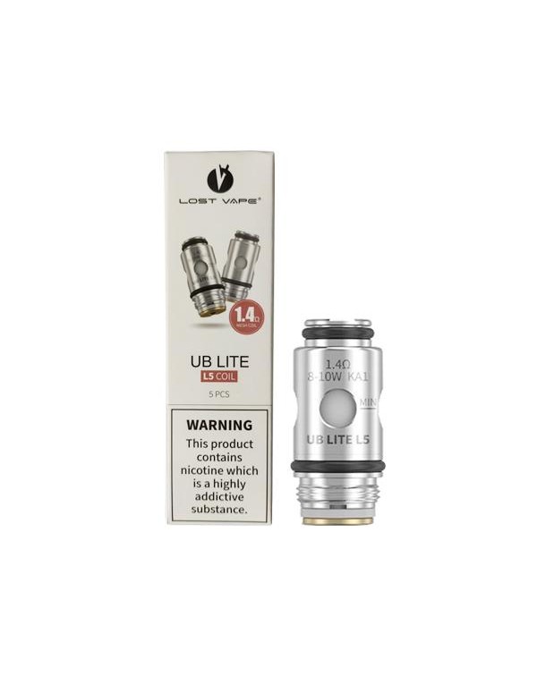 Lost Vape UB Lite Mesh Coils L5 1.4Ω  / L6 1.0Ω ...