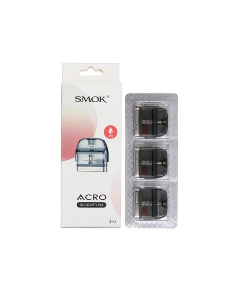 Smok ACRO 2ml DC 0.6Ω MTL Replacement Pods