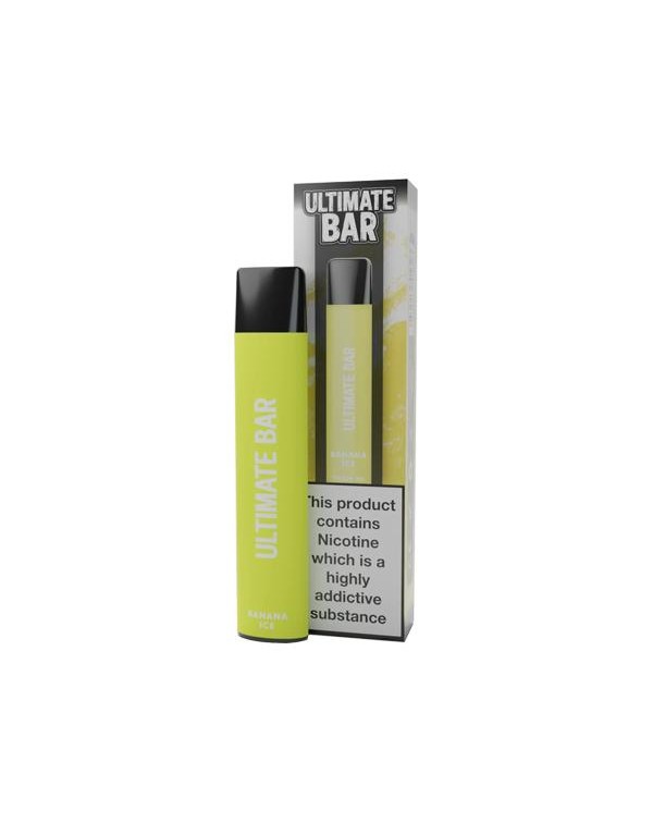 10mg Ultimate Bar Disposable Nic Salt Pod 575 Puff...