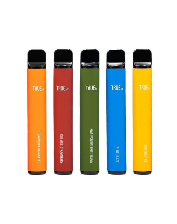 0mg True Bar Disposable Vape Pod 600 Puffs