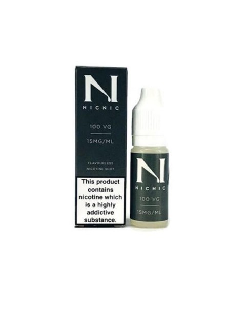 NIC NIC 15mg Nicotine Shot 10ml 100VG