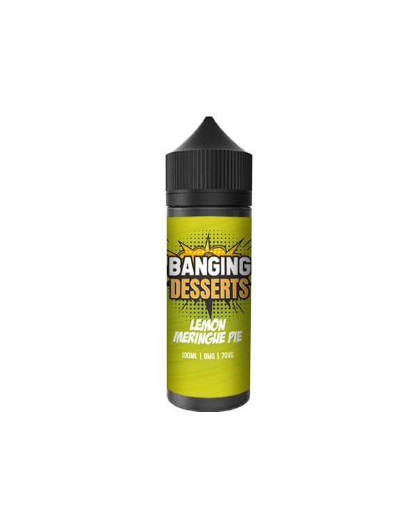 Banging Desserts 100ml Shortfills 0mg (70VG/30PG)