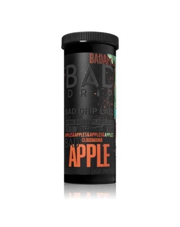 NEW Bad Apple by Bad Drip 0mg 50ml Shortfill (80VG...